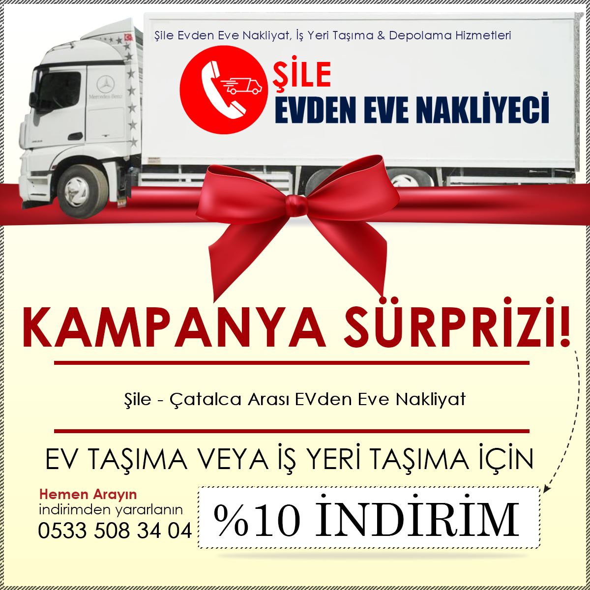 Şile - Çatalca Arası EVden Eve Nakliyat