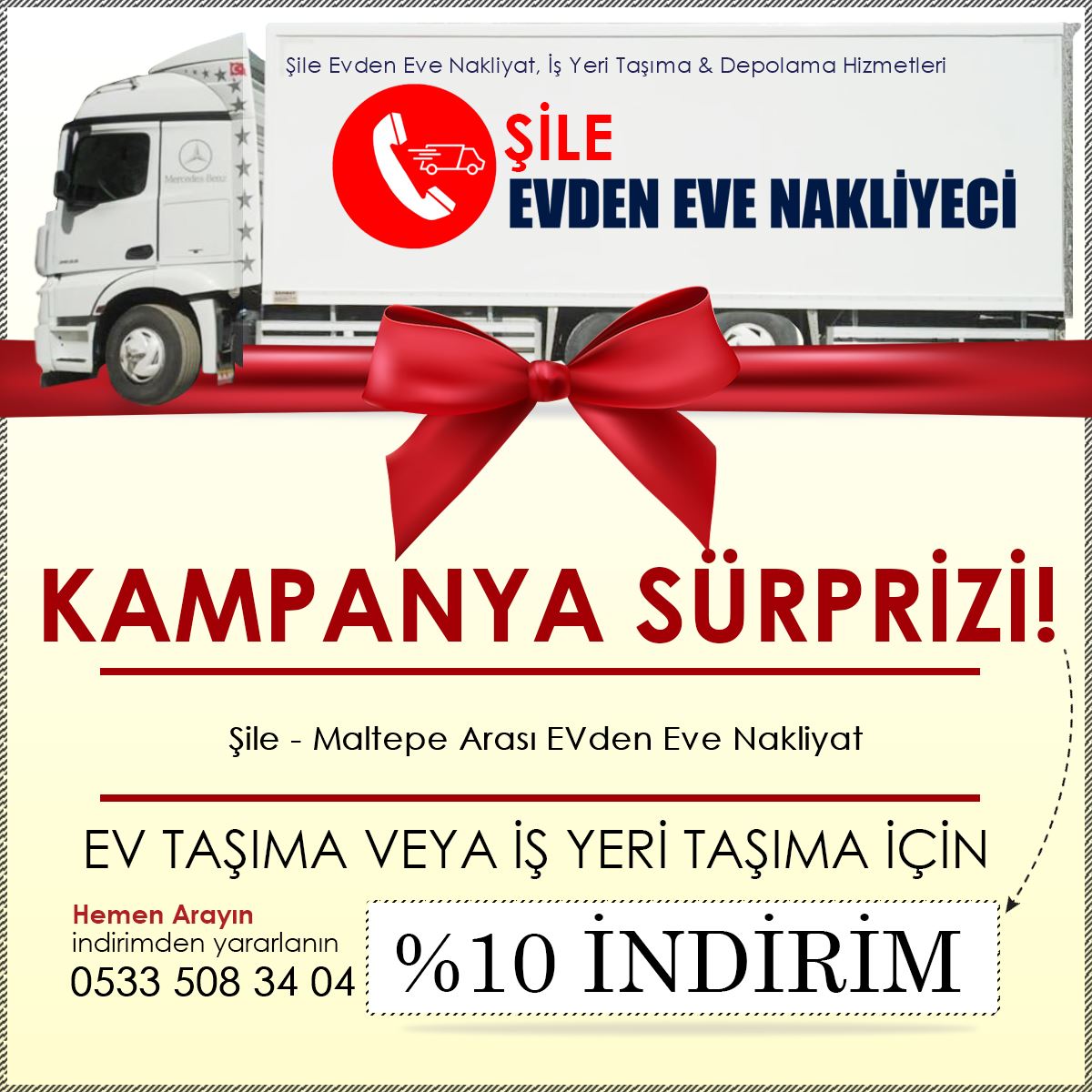 Şile - Maltepe Arası EVden Eve Nakliyat