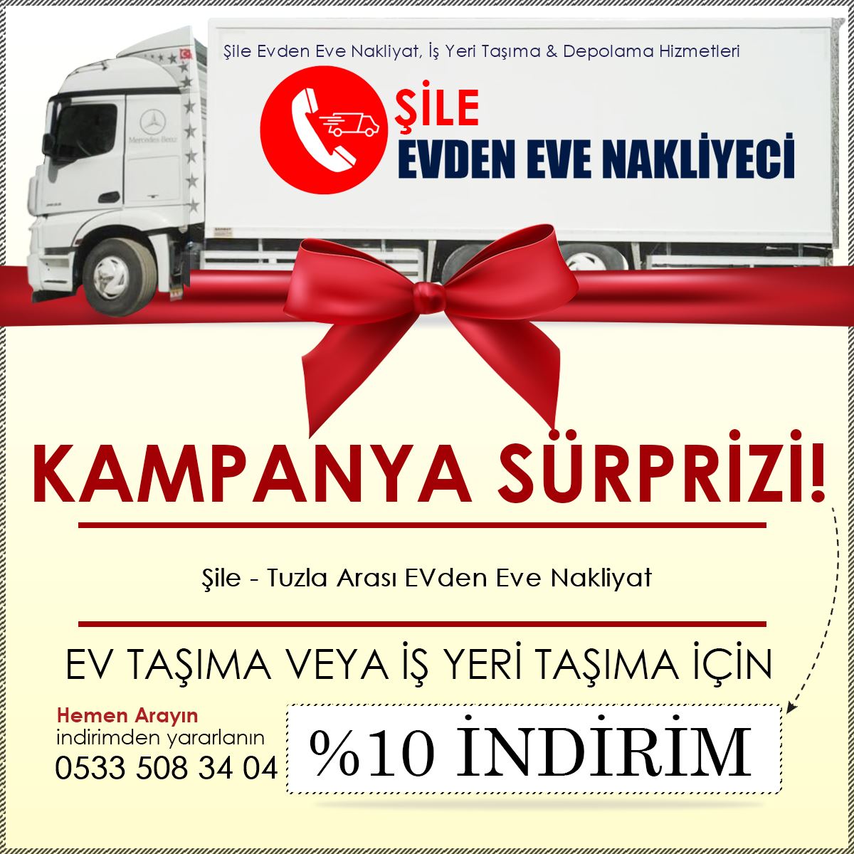 Şile - Tuzla Arası EVden Eve Nakliyat