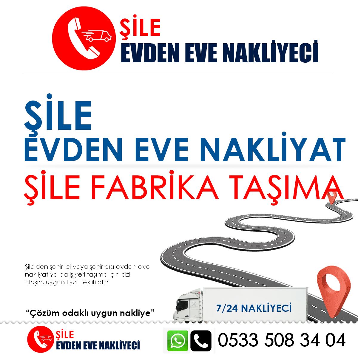 Şile Fabrika Taşıma : Kapak Görseli