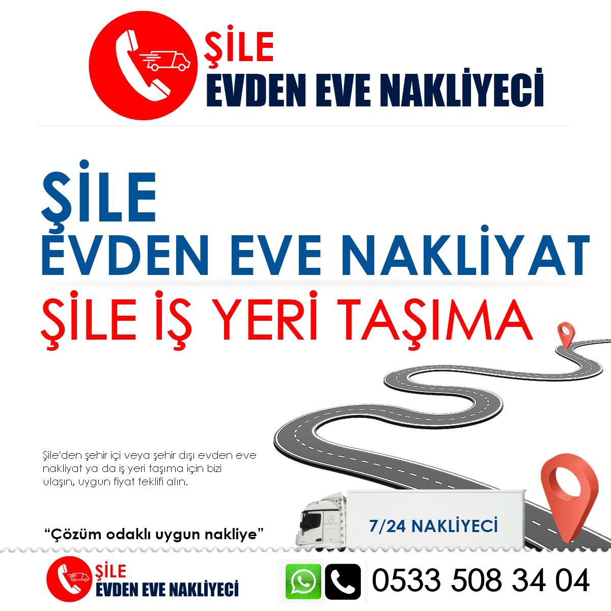 Şile İş Yeri Taşıma : Kapak Görseli